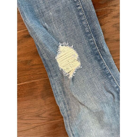 Buffalo David Bitton Distressed Faith Mid Rise Skinny Jeans size 29 - Picture 6 of 8